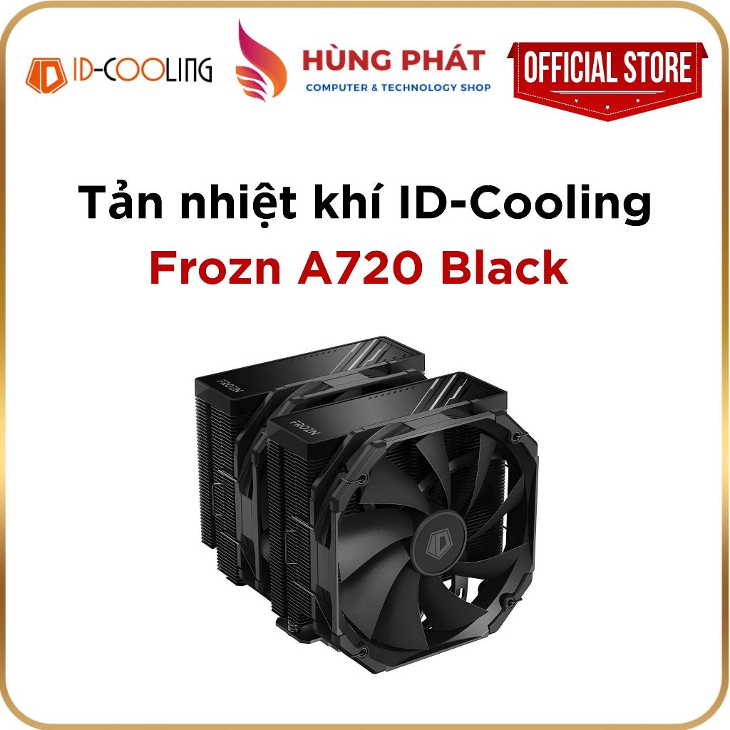 Tản nhiệt khí ID-COOLING FROZN A720 BLACK