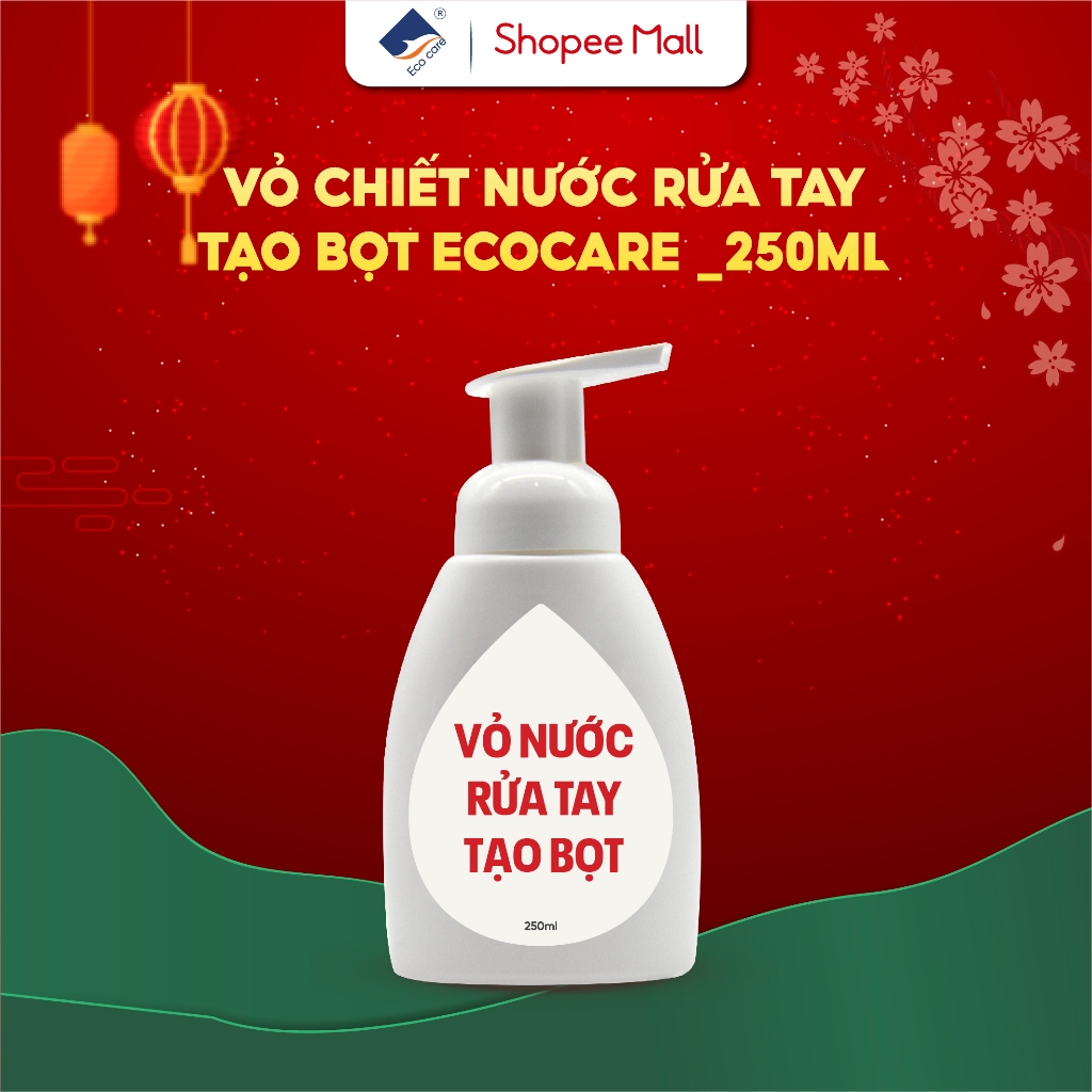 Vỏ tạo bọt Nước rửa tay ECOCARE 250ml