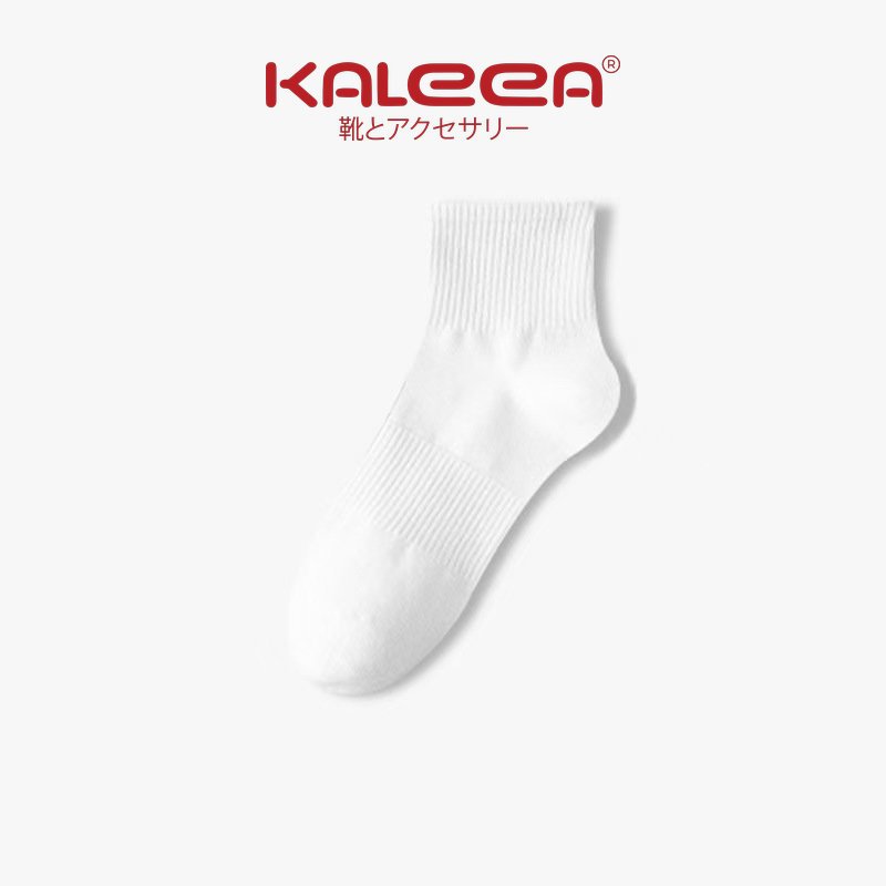 Kaleea - Tất Vớ Nam Nữ Trơn Unisex Cổ Cao, Cổ Trung, Cổ Thấp Chất Cotton Xịn