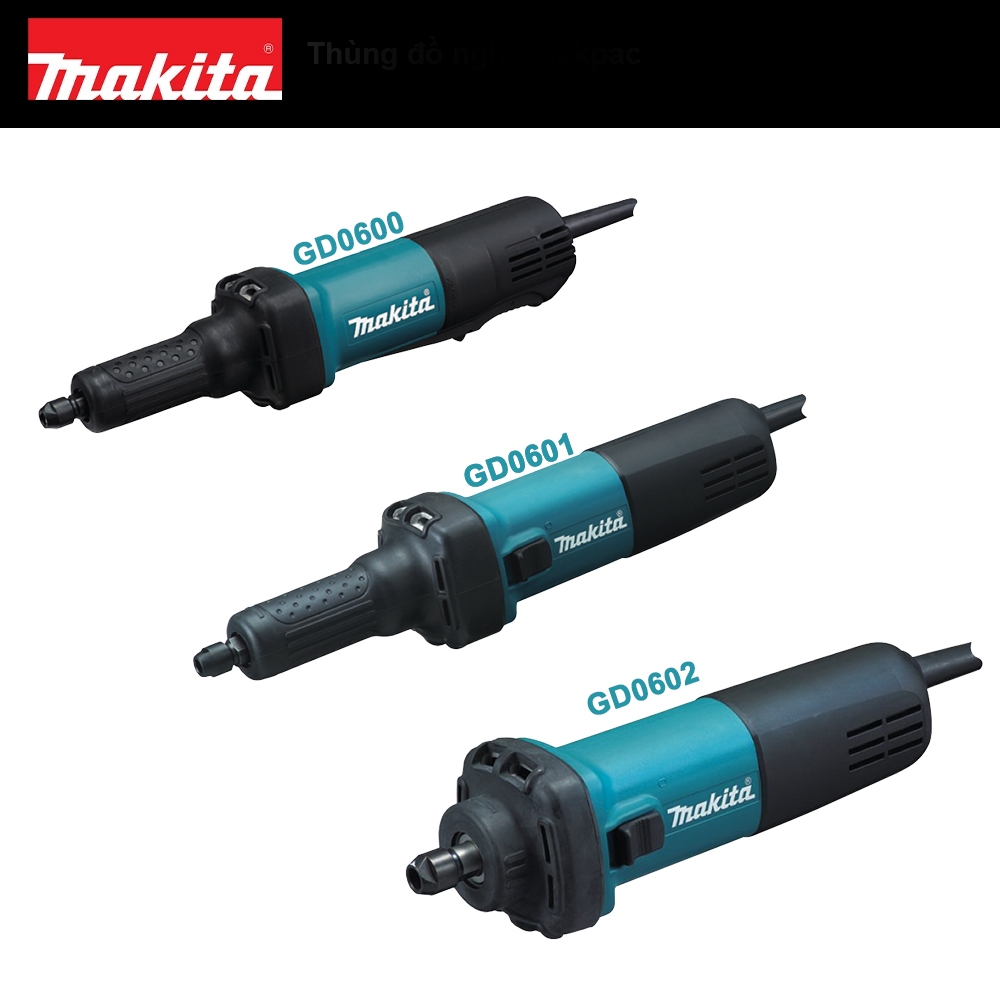 Máy mài khuôn thẳng Makita | GD0600 | GD0601 | GD0602