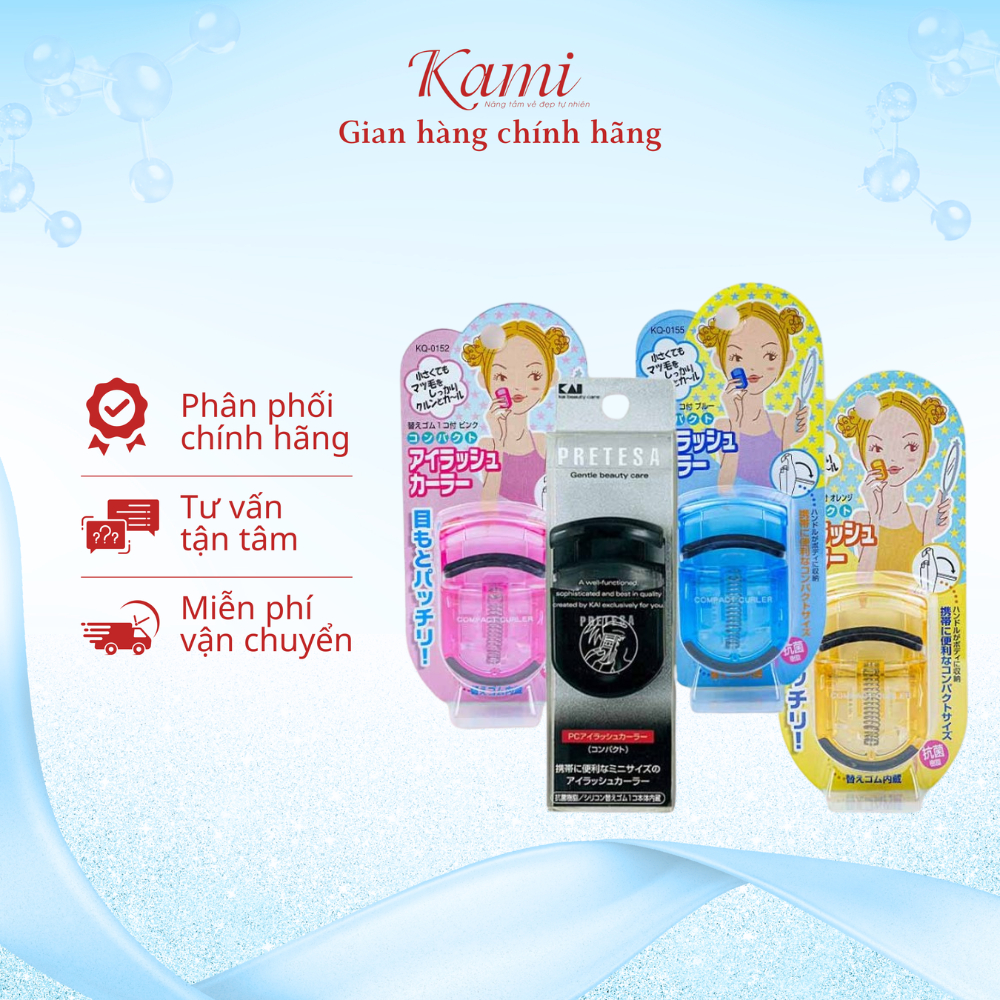 Kẹp mi Kai Compact Curler Nhật Bản cao cấp