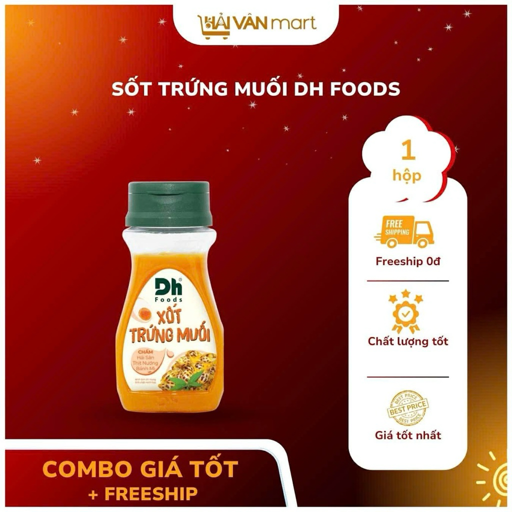( Combo) Sốt trứng muối DH Food 100g