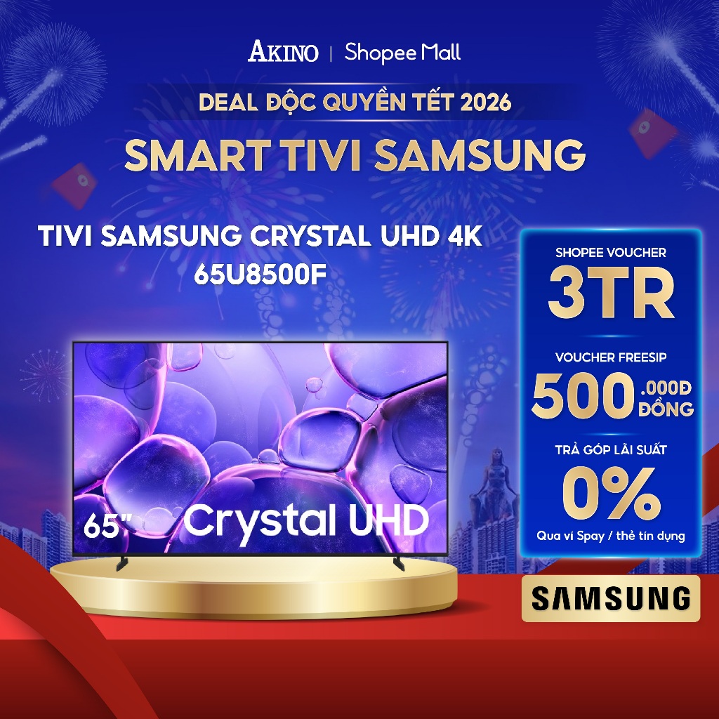 65U8500F - Smart Tivi Crystal UHD Samsung 4K 65 inch