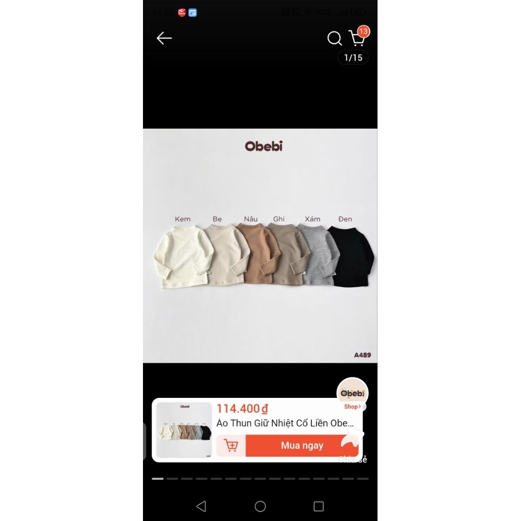 Pass conbo 4bộ obebi