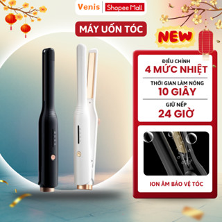Máy Uốn Ép Tóc 2in1 Cho Nam Nữ, Tạo Kiểu Side Duỗi Tóc Ion Âm Bảo Vệ Tóc