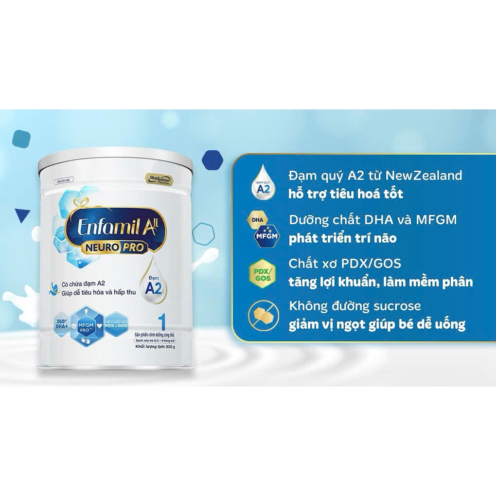 [CHÍNH HÃNG] Sữa Enfamil A2 Neuropro số 1