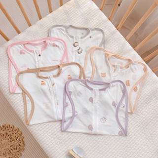 Nhộng chũn cho bé, nhộng chũn Monona vải thở thoáng khí siêu co giãn, khóa 2 chiều tiện lợi- Lemony