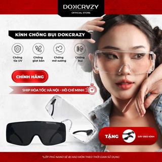 KÍNH CHỐNG BỤI ĐI ĐƯỜNG DOKCRAZY FOGLY CẢN GIÓ, CHO NGƯỜI ĐI XE ĐẠP, XE MÁY, CHỐNG UV400, CHỐNG MỜ HƠI, UNISEX