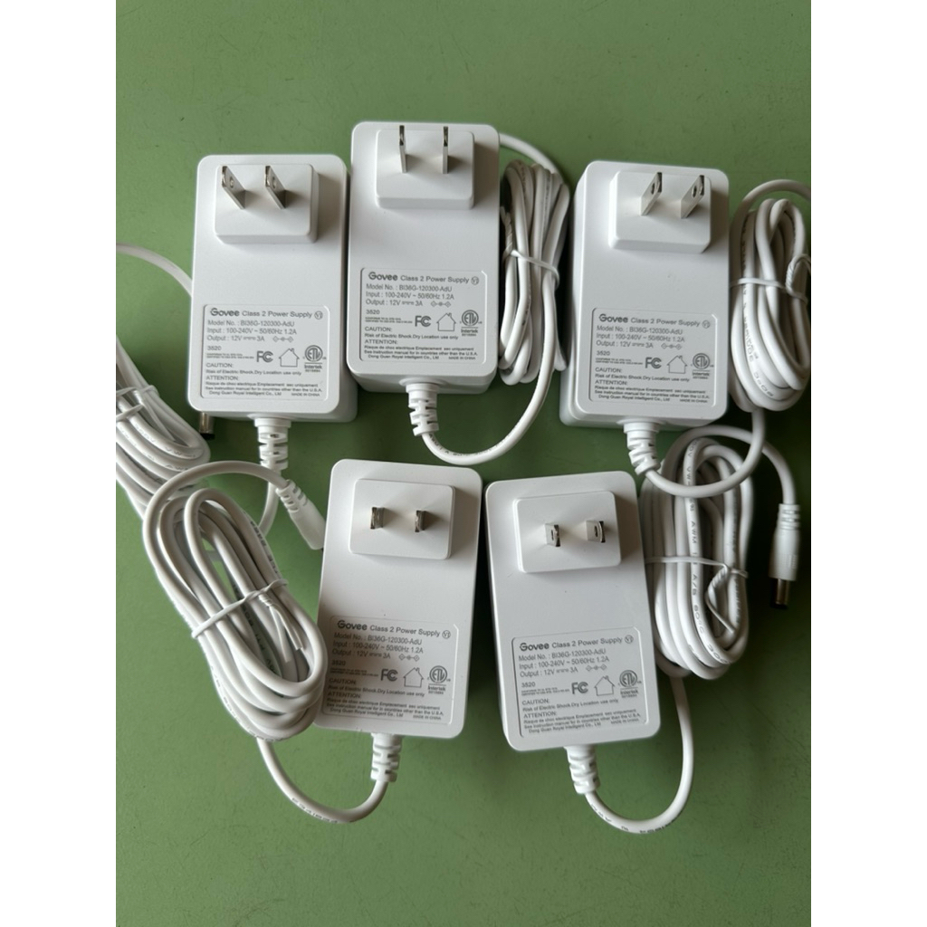 Nguồn camera / Đầu ghi hình GOVEE 12V3A và 12V2A ,adapter loại tốt