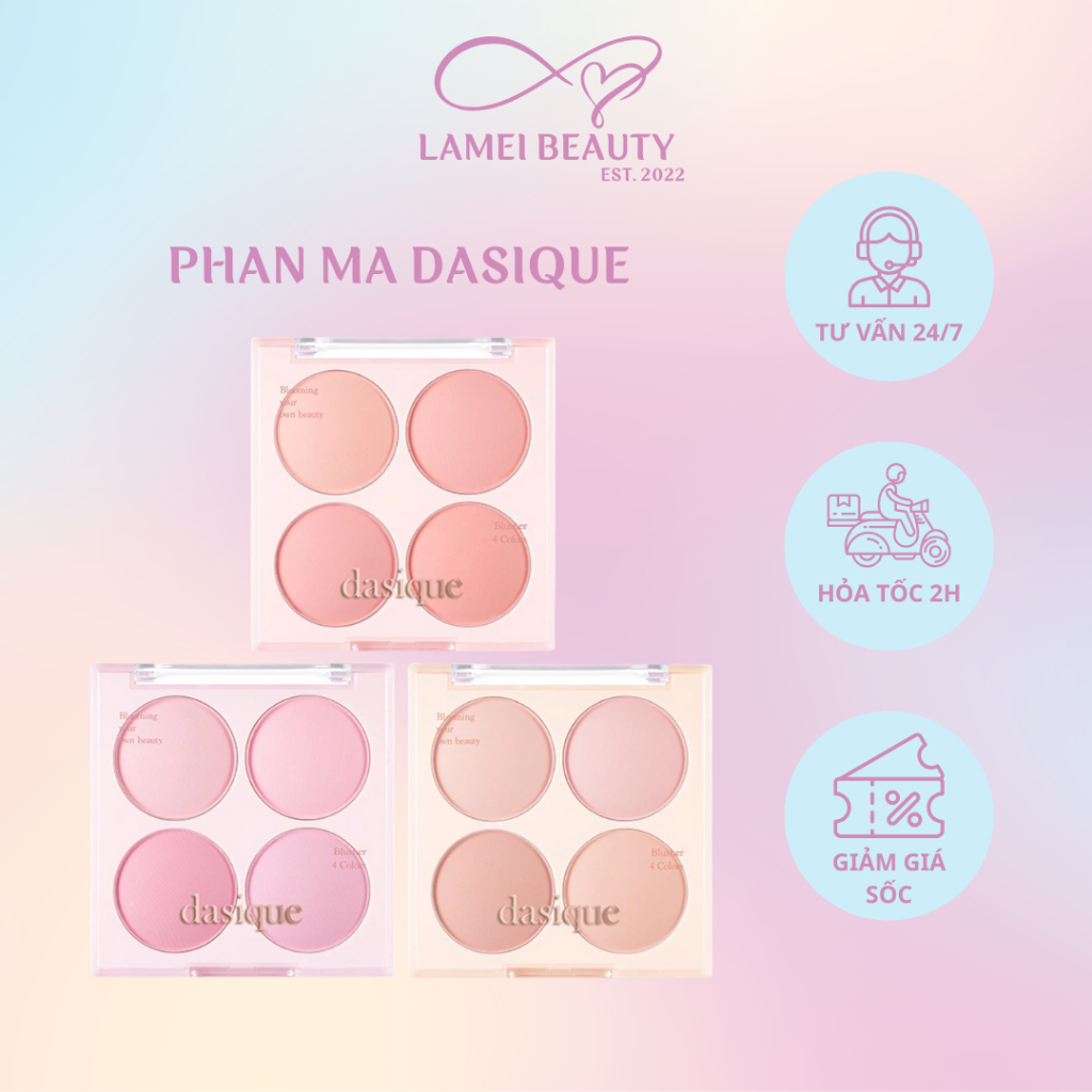 Phấn Má Hồng Dasique Blending Mood Cheek Phấn má Dasique Má hồng Dasique - Lamei.Beauty