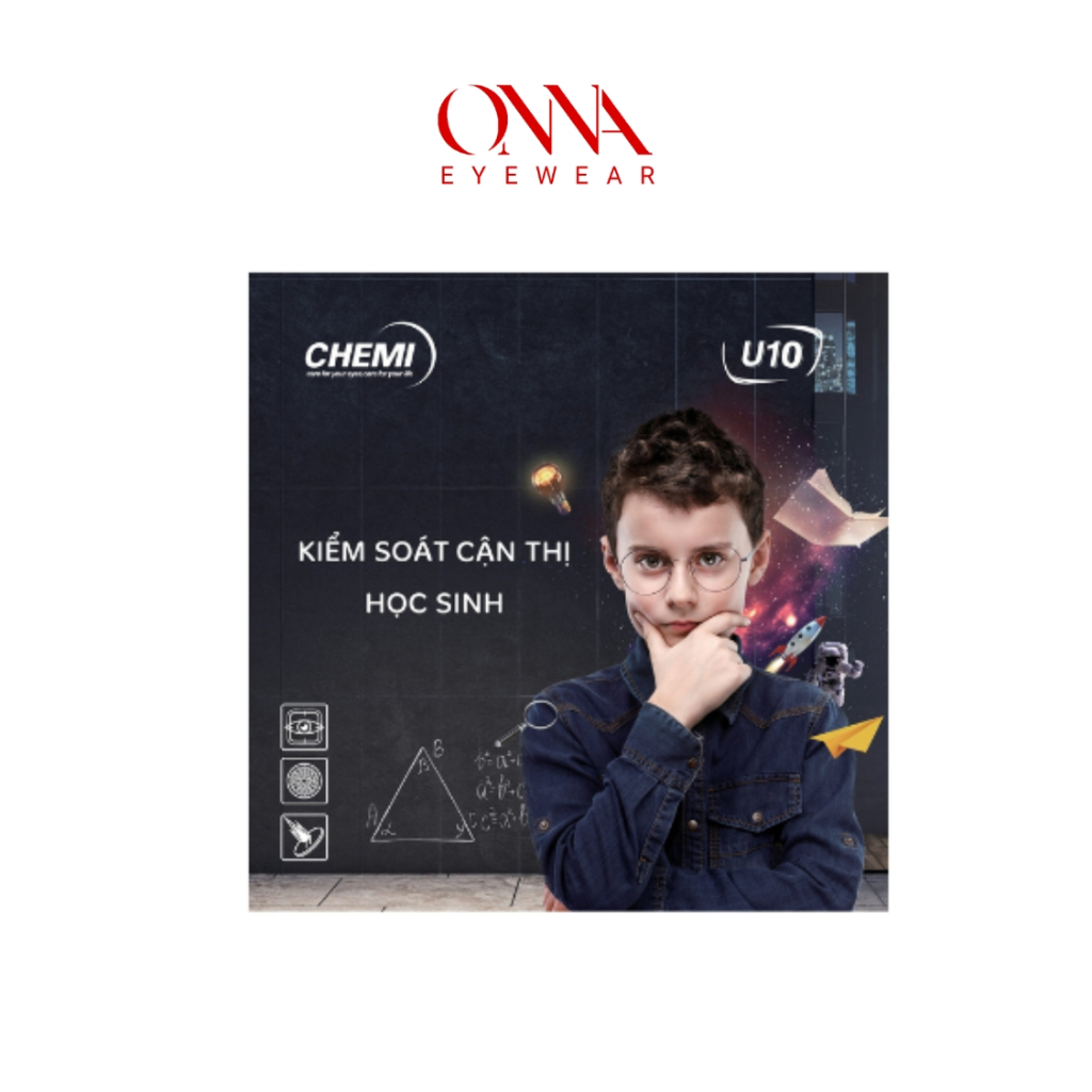 Chemi Myopia Control Lens Tròng Kính Kiểm Soát Cận Thị Học Sinh