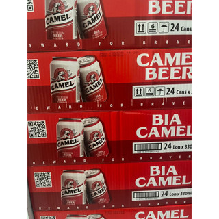 (Toàn quốc) 8/2026-Thùng 24 Lon B.I.A Camel Premium 4.6  Xanh cao/Đỏ lùn (4.6%- 330ml/lon) Chính Hãng