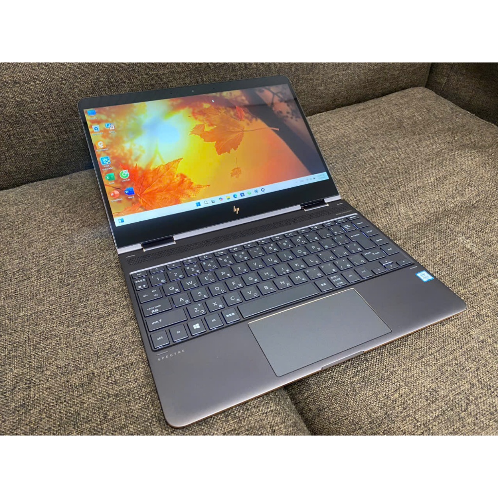 LAPTOP NHẬT BẢN HP CORE i7 SPECTRE X360  XOAY GẬP CẢM ỨNG i7-7500 16GB 256SSD OFFICE 2024 PLUS PRO V