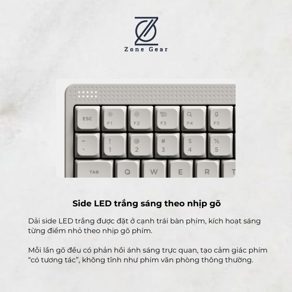 Bàn phím cơ Nuphy Node75 & Nuphy Node100 - Bàn phím không dây led RGB, 3 mode kết nối, Vuốt cảm ứng, Khung nhựa | BigBuy360 - bigbuy360.vn