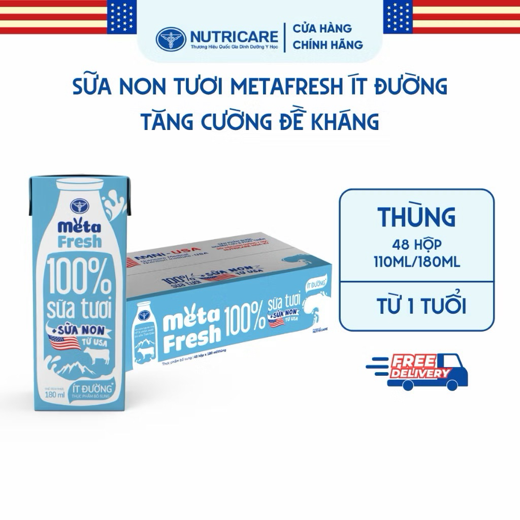 Metafresh ít đường 110ml