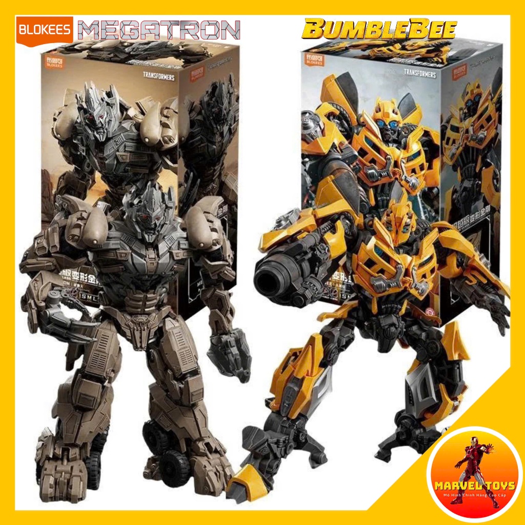 [HÀNG SẴN] Mô Hình LED Megatron Bumblebee B.L.O.K.E.E.S Classic Class 22-23 Model Kit Lắp Ráp