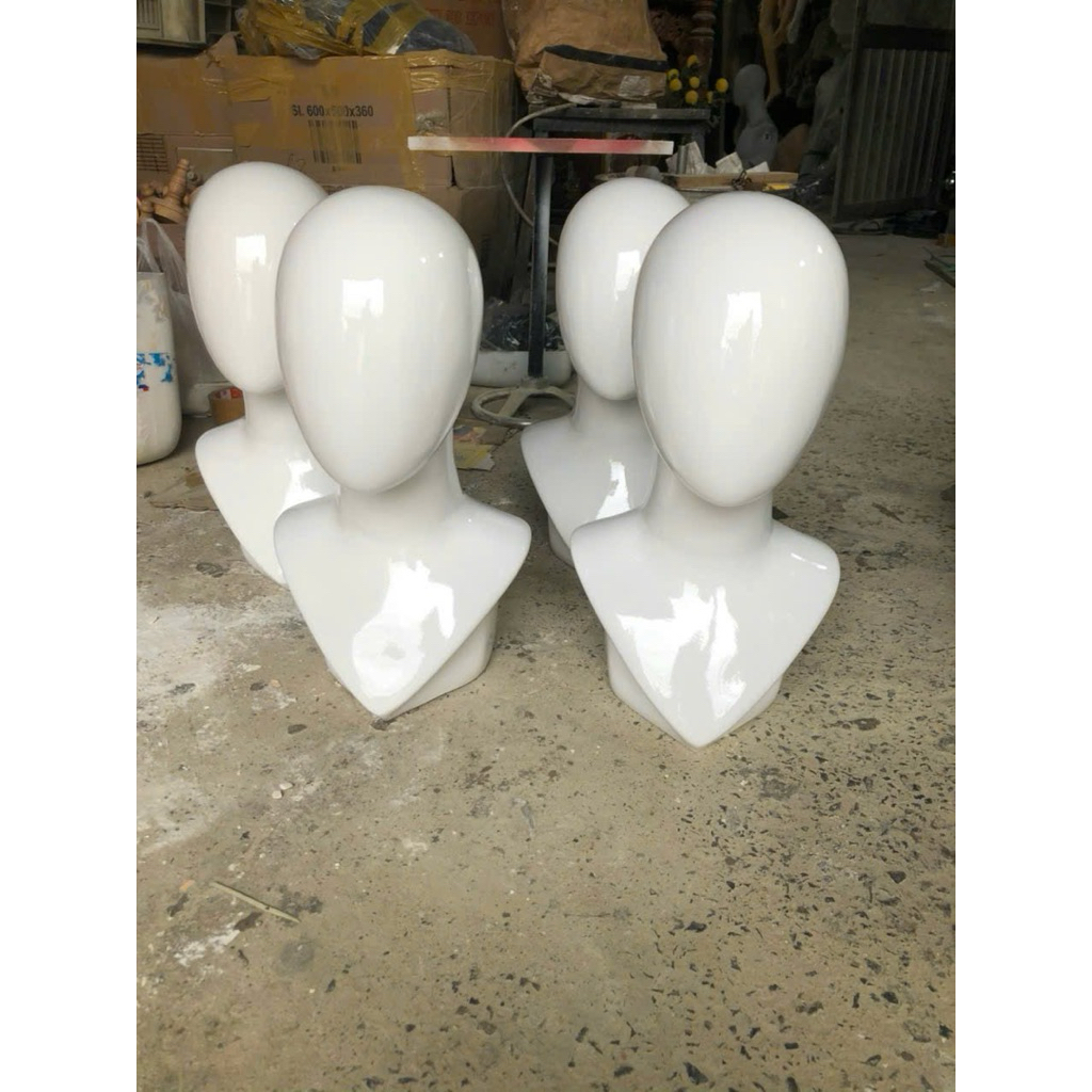 Đầu manocanh nam đội nón