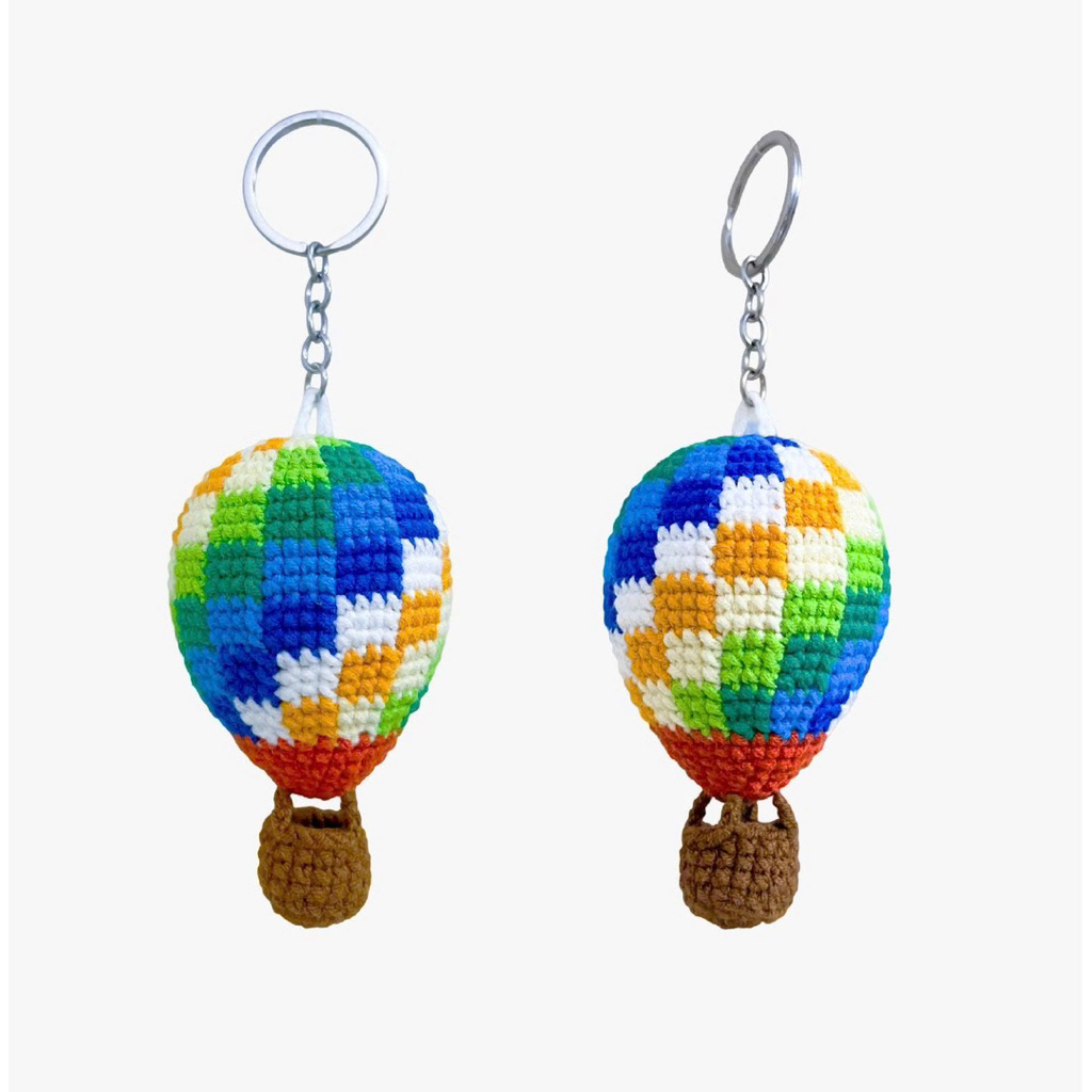 Móc Khóa Len Handmade Khinh Khí Cầu HYYH BTS by LEE