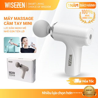 Máy Massage Cầm Tay Mini Wisezen Nhiều Mức điều Chỉnh Hiệu Quả Massage Rõ Rệt Cảm Giác Cầm Thoải Mái