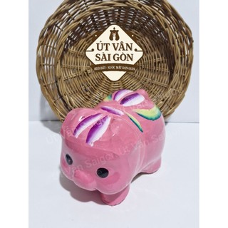 [CÓ SHIP HỎA TỐC]Heo đất tiết kiệm "Truyền thống" size M ( 18x10x13 cm )