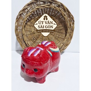 [CÓ SHIP HỎA TỐC]Heo đất tiết kiệm "Truyền thống" size M ( 18x10x13 cm )