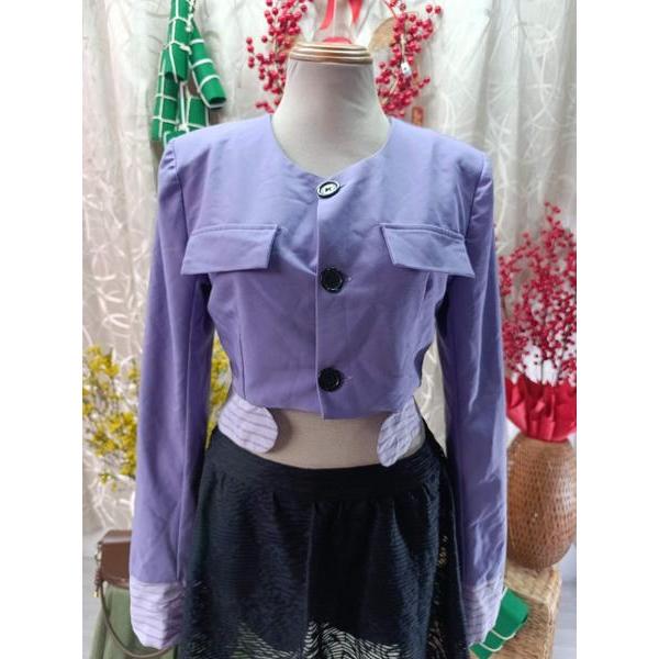 NEED OFFICIAL thanh lý - Áo khoác crop bymo - SIZE S