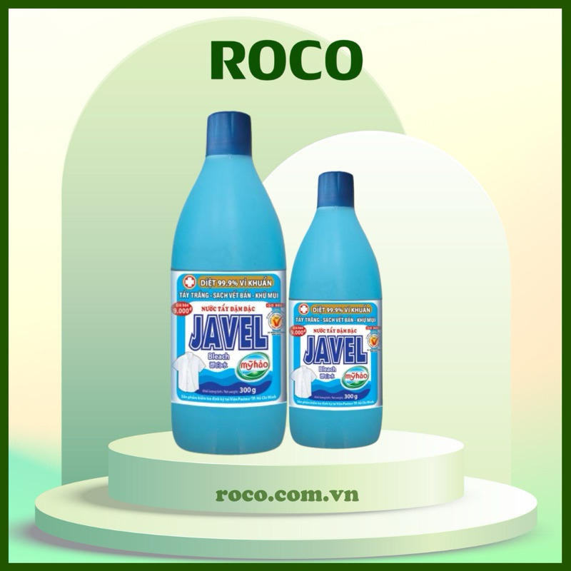 Nước tẩy trắng quần áo Javen Tẩy trắng các loại vải: quần áo, drap giường, chăn mền,...