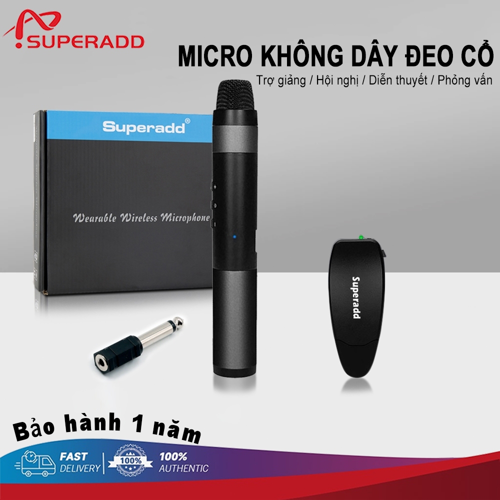 Micro không dây SUPERADD KX-801 SLR phỏng vấn Microphone giảng dạy hội nghị cầm tay cầm tay mic