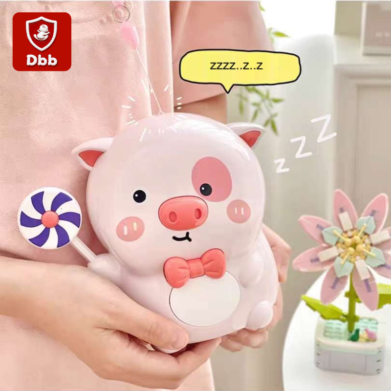 🔥[Sticker 3D] NGÔI NHÀ HEO ĐẤT, Két Sắt Mini Coffee Shop Ống Heo Tiết Kiệm Money Box Đại Bảo Bảo