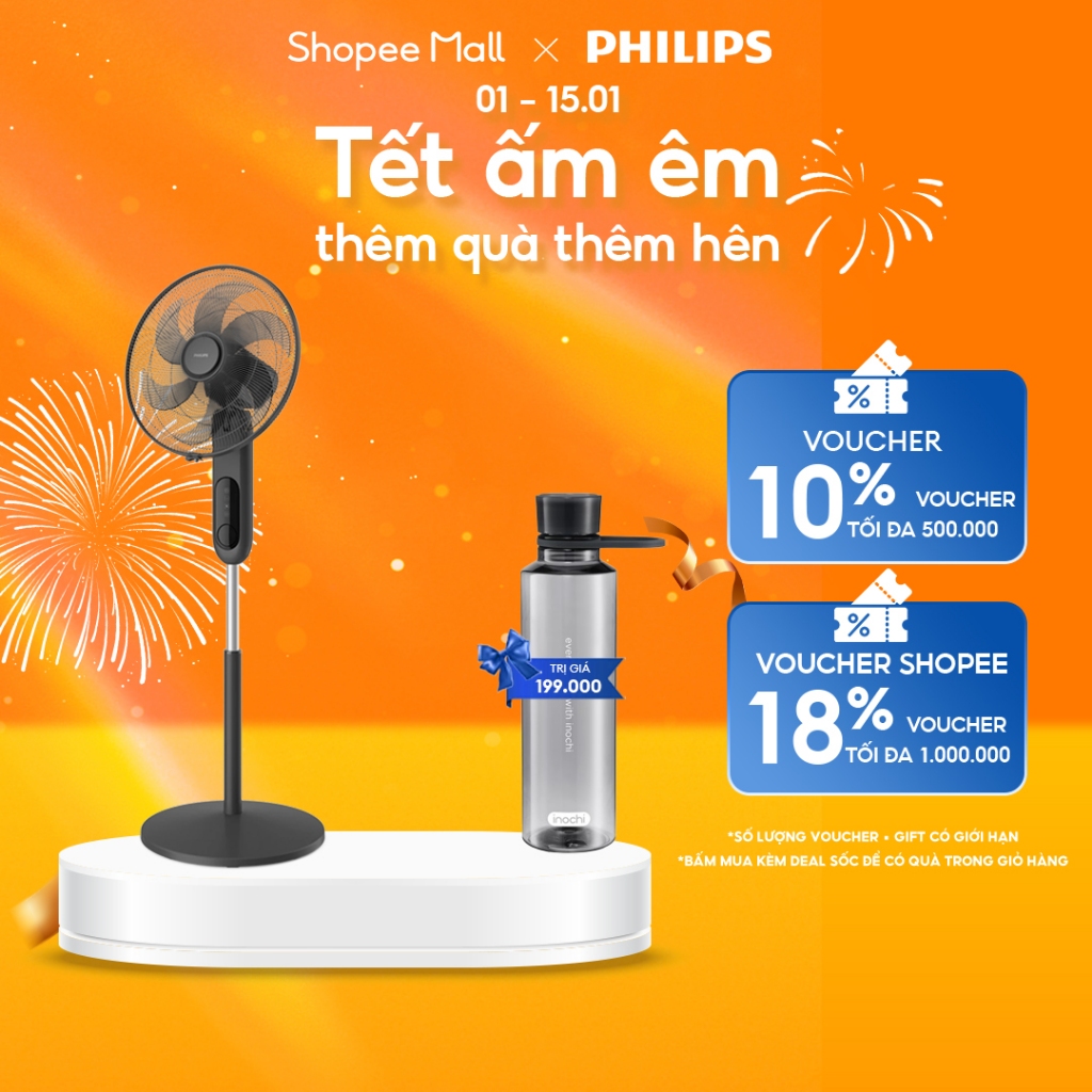 Quạt Đứng Philips CX1520/01 - Hàng Chính Hãng