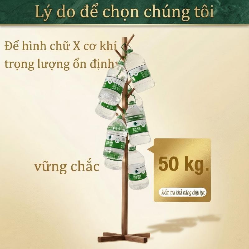 LACCOHUG Cây Treo Quần Áo Đứng Gỗ Thông Móc Quần Áo Gỗ Thiết Kế Lắp Ráp Hiện Đại Trang Trí Nhà Cửa | BigBuy360 - bigbuy360.vn