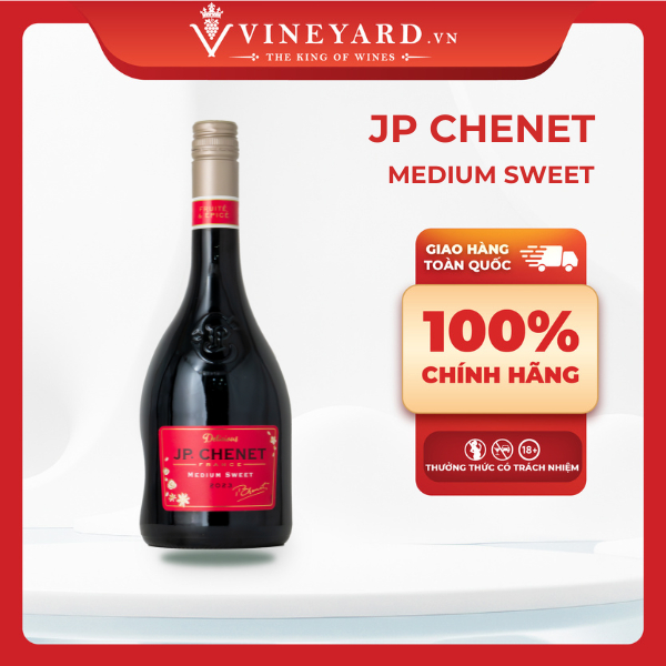 JP CHENET Delicious Rouge – Medium Sweet - 750mL