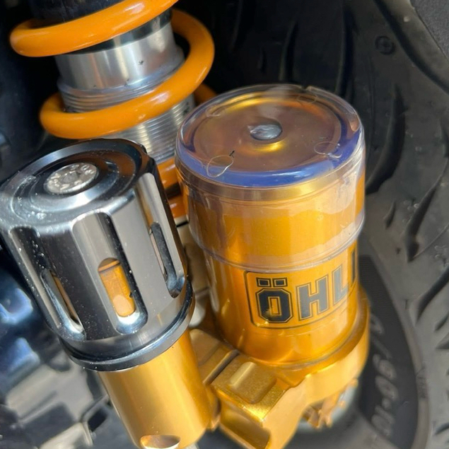 Ốp Silicon Bảo Vệ Bình Dầu Phuộc Olins, Phuộc Shark X2, Phuộc Nitr0n, Bảo Vệ Chén Phuộc |SGDC - 1 Cá