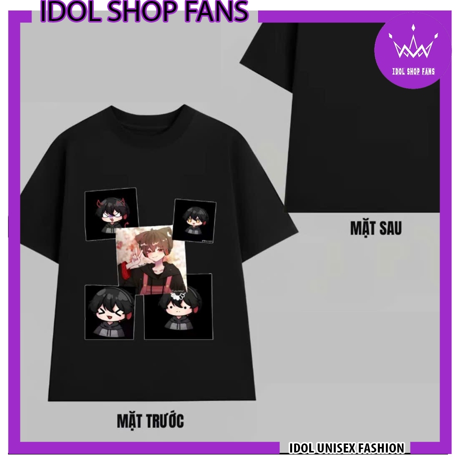 Áo thun Kira MC - cừu Captain boy chibi - Rhyder - Blackpink lisa jennie jisoo rose