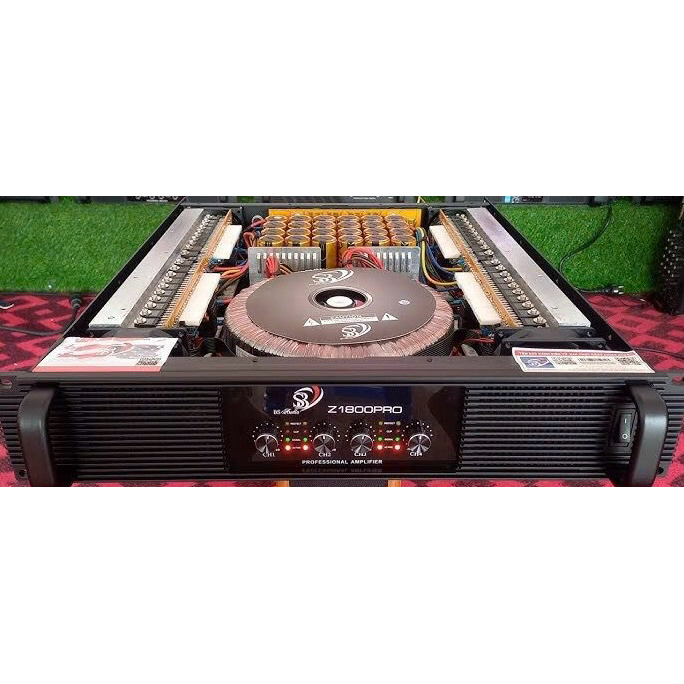 Cục Đẩy 4 Kênh BS Z1800PRO. 80 Sò
