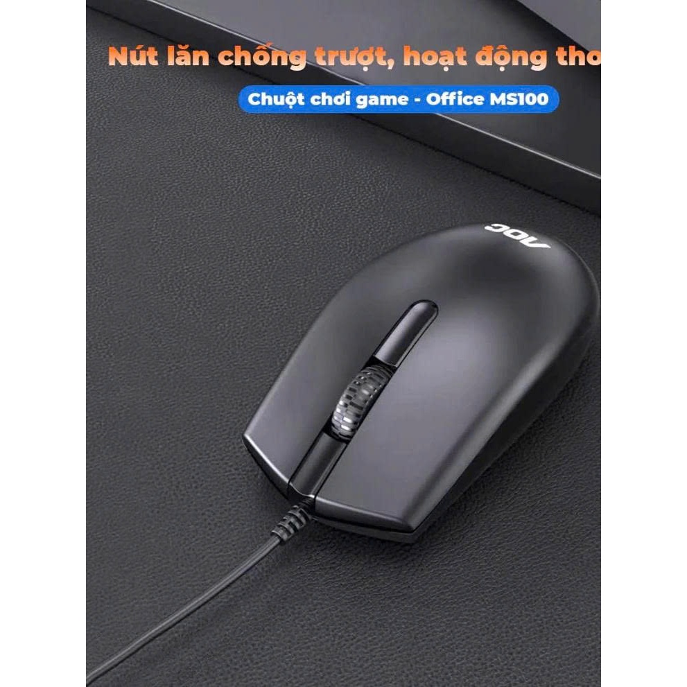 Chuột máy tính có dây văn phòng gaming AOC chơi game cho pc, laptop - Bảo hành 1 năm