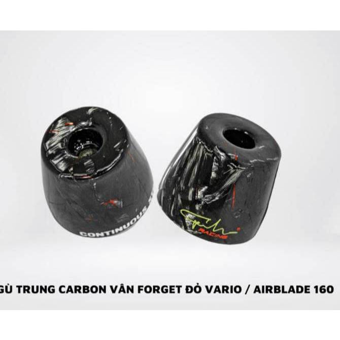 Gù Carbon Fiber GH Racing nặng đầm tay lái cho Vario 160/AB160 (Gù lõm)