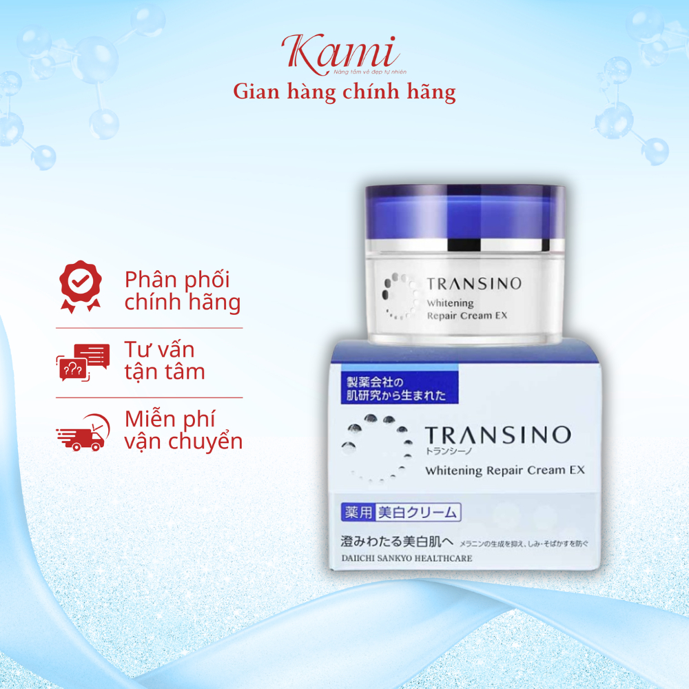 Kem đêm Transino mờ thâm sáng da 35g mẫu mới