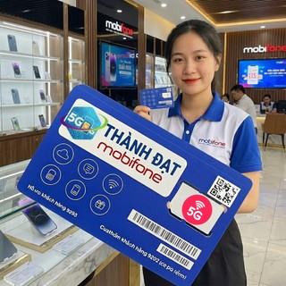 ⚡RẺ VÔ ĐỊCH⚡ Esim 4G,5G Mobifone Gói 6MDT150, 12MDT150 có 500GB 12FHN 12FHCM Data Mỗi Tháng Miễn Phí MXH