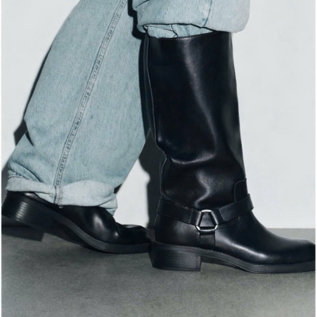 Boot cổ cao biker cho nữ