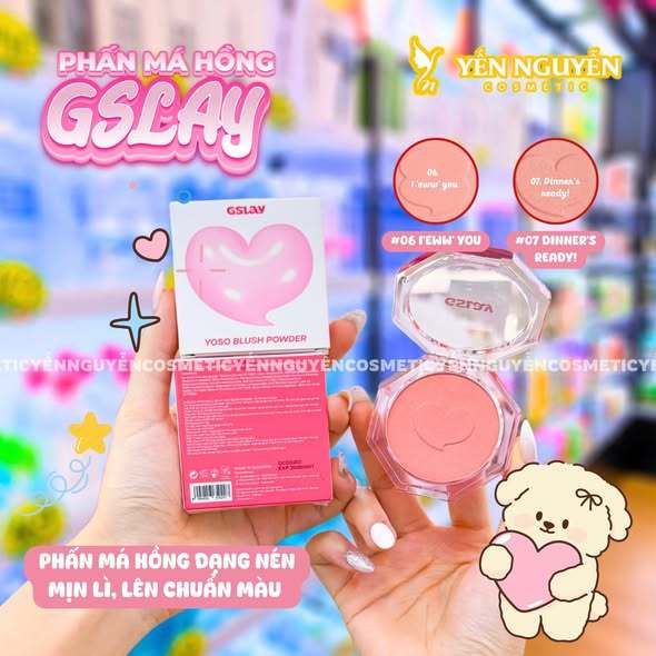 Má Hồng Gslay Sorbet Cheek Blush