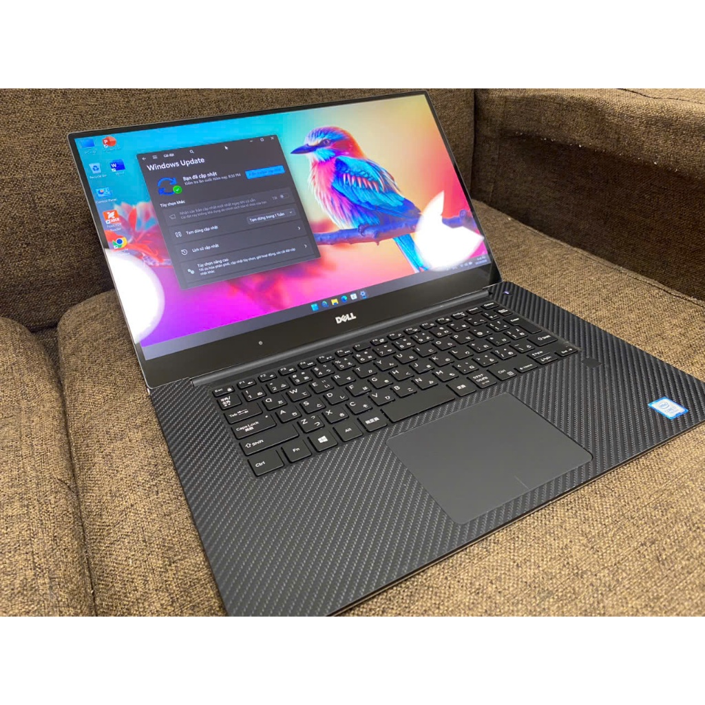 LAPTOP NHẬT BẢN DELL XPS 15  CORE i7 MÀN 4K CẢM ỨNG i7-7700HQ RAM 16GB SSD 512 NVIDIA  GEFORCE GTX 1