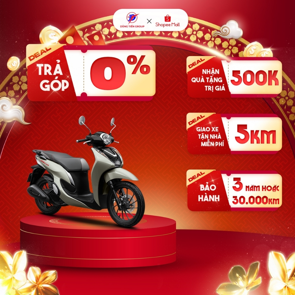 Xe Máy Honda SH Mode 125cc 2024 - Phiên Bản Thể Thao