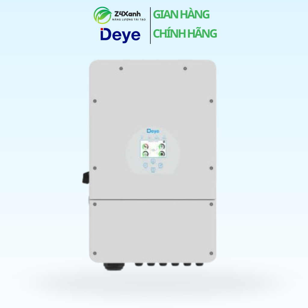 Hybrid solar inverter DEYE 1 pha hòa lưới bám tải có lưu trữ SUN-12K-SG011P1-EU-AM3