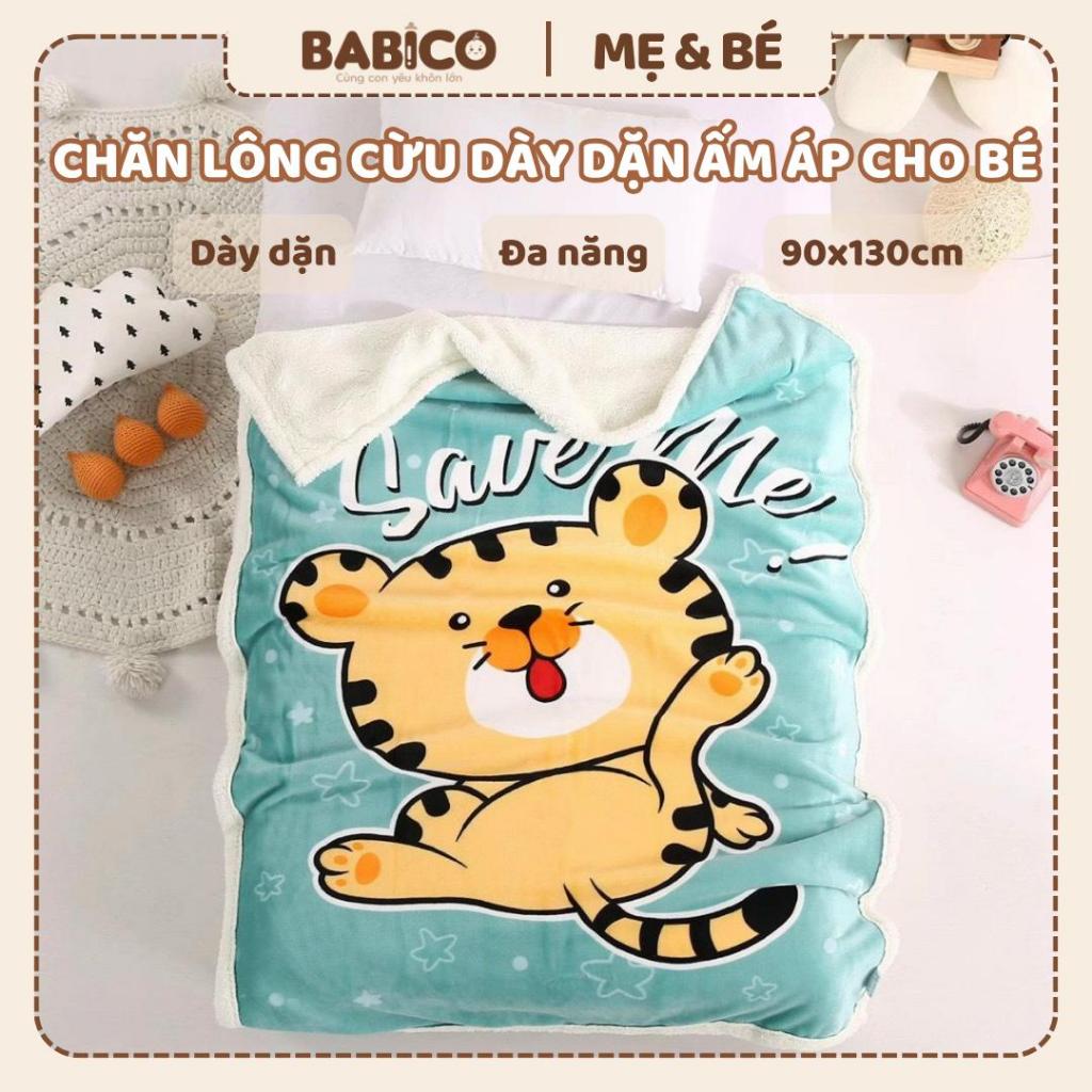 (chọn mẫu ) Chăn lông cừu/chăn đi học cho Bé hàng loại 1 dày dặn siêu mềm ấm