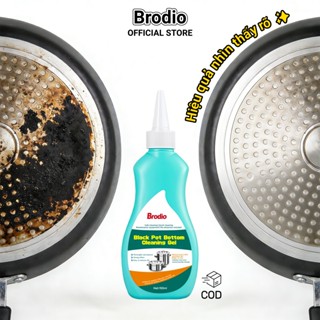 Tẩy Nồi Đa Năng Brodio 150ml - Làm Sạch Sâu Dầu Mỡ, Vết Bẩn Lâu Ngày Trên Mọi Loại Xoong Chảo