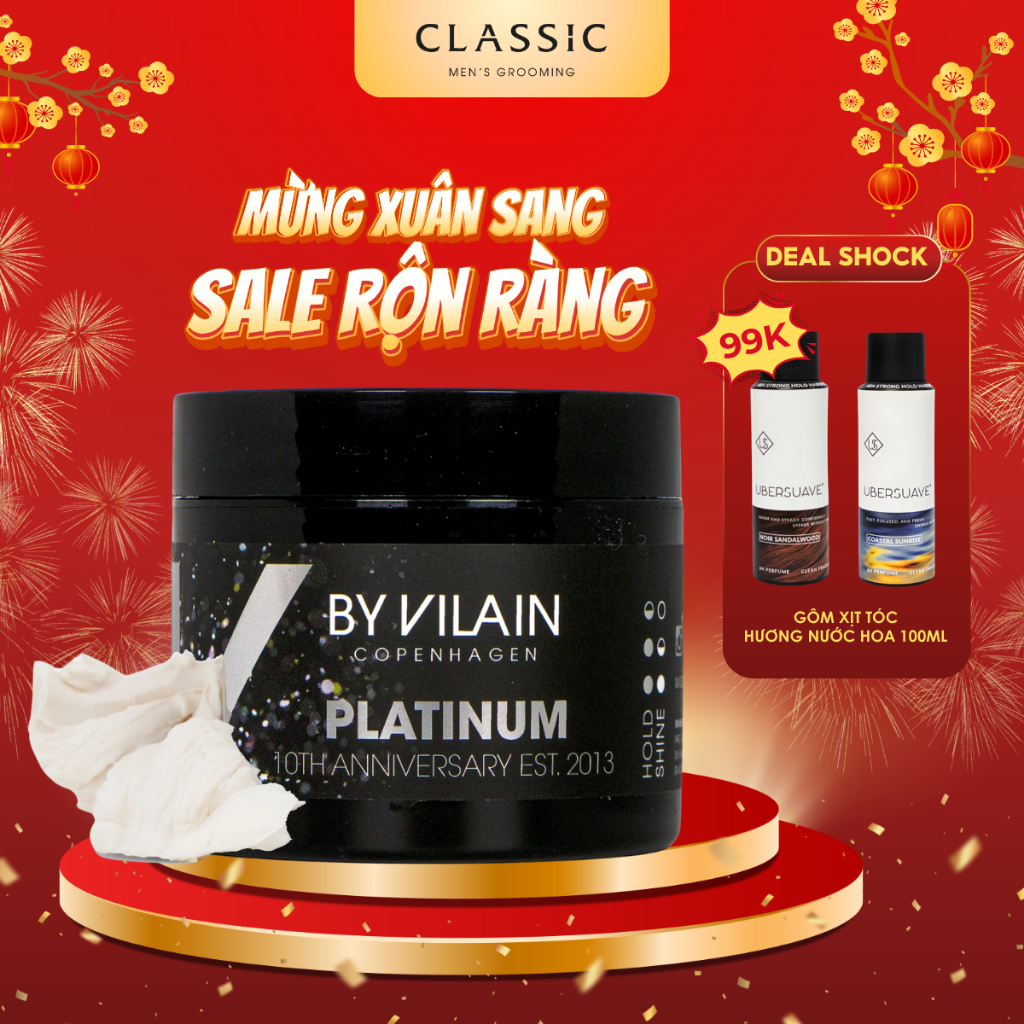 Sáp Vuốt Tóc By Vilain Platinum - 10th Anniversary