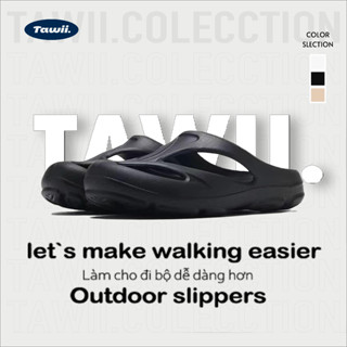 Tawii Dép bít mũi Chống Trượt giày sục EVA Dép Slide Nam Nữ Full Size Thoáng khí