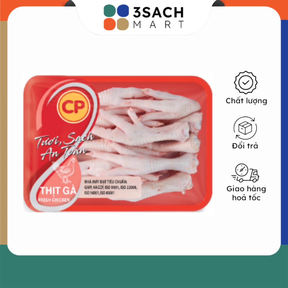 Chân Gà Tươi CP (Khay 500g)