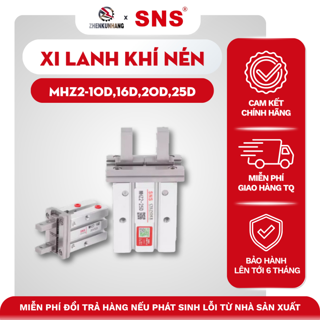 Xi lanh khí nén MHZ2-10D,16D,20D,25D